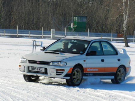  První test na Rally show Modřice 